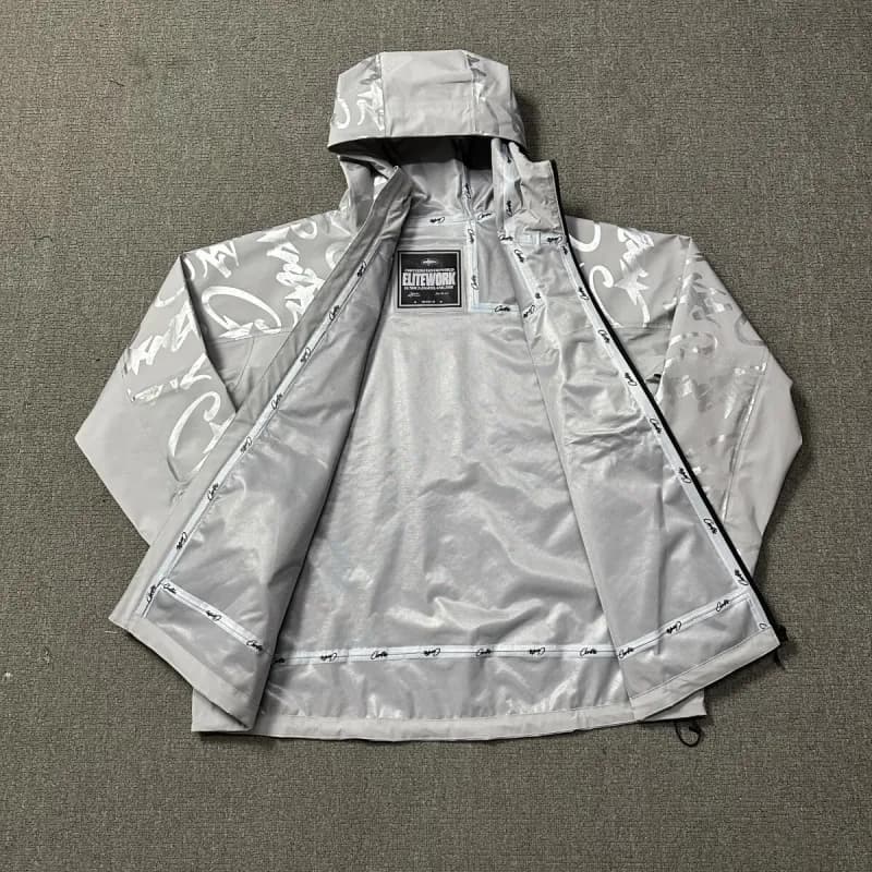 Canada Goose Puffer Jacket Oval Logo — 879灰色反光