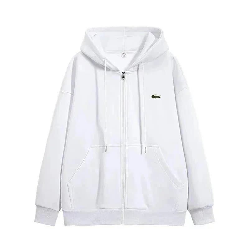 Lacoste Hooded Sweatshirt Solid Purple — 05