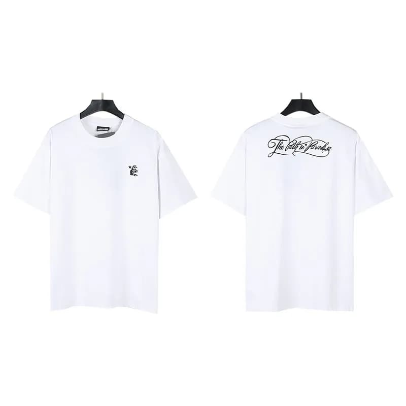 Denim Tears Peace Sign Tee Earth Peace Graphic — KP223白色