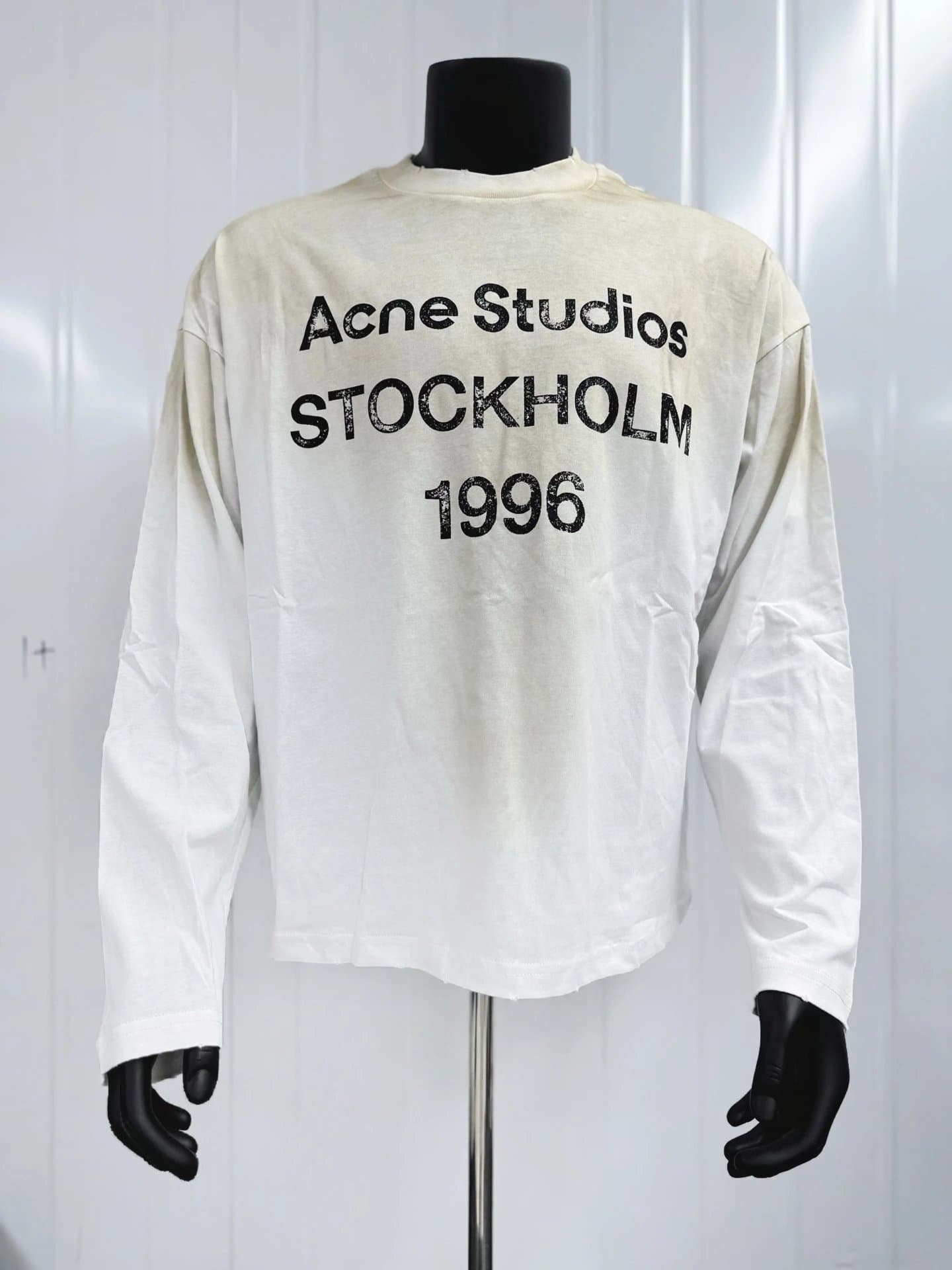 Acne Studios Long Sleeve Tee Stockholm 1996 Print
