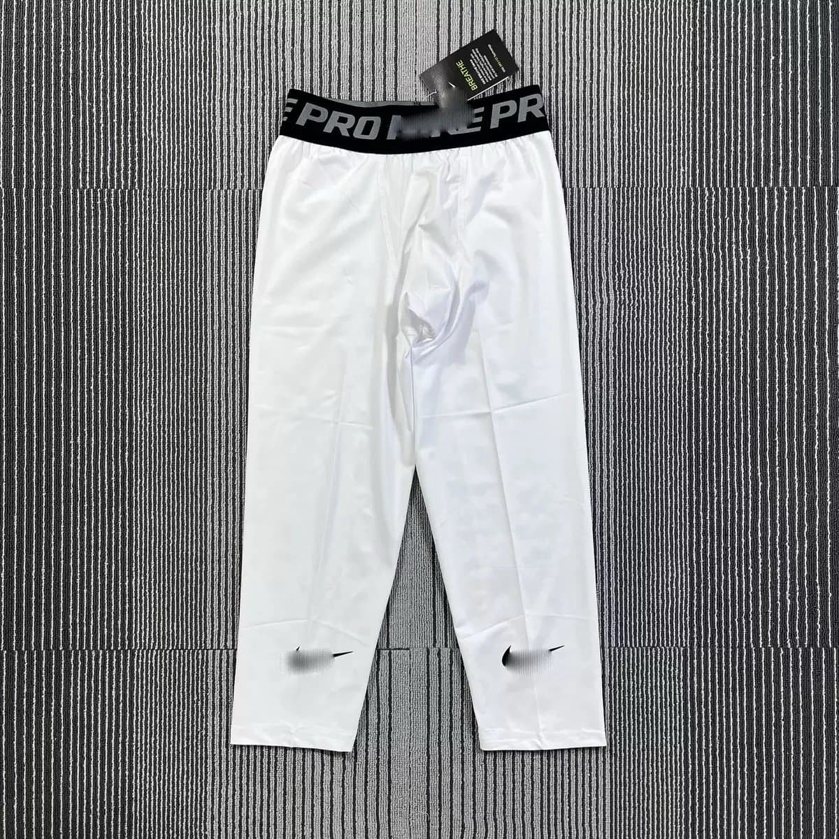 Nike Pro Compression Tights White