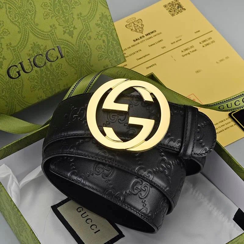 Gucci Horsebit 1955 Belt GG Buckle — 5