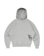 Human Made Crewneck Sweatshirt Embroidered Logo — 灰色卫衣