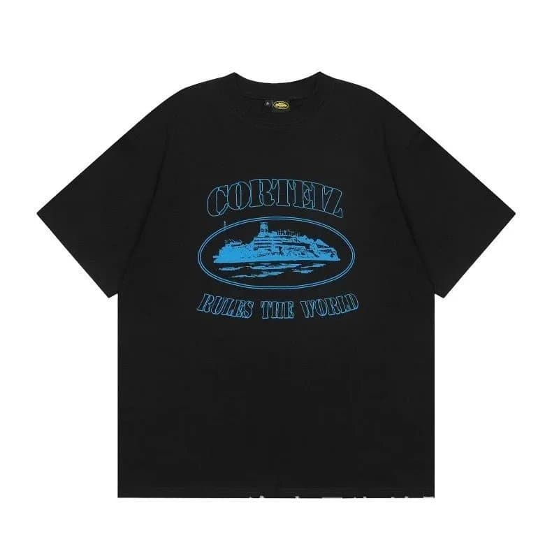 Corteiz Graphic Tee Crtz Script Logo — SJ-07