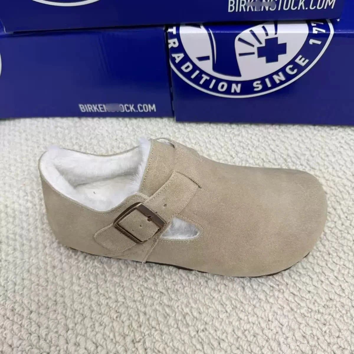 Birkenstock Boston Clog Shearling Lined