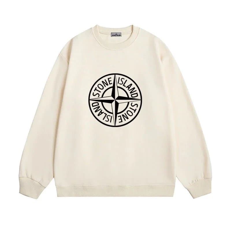 Stone Island Crewneck Sweatshirt Compass Patch — 27