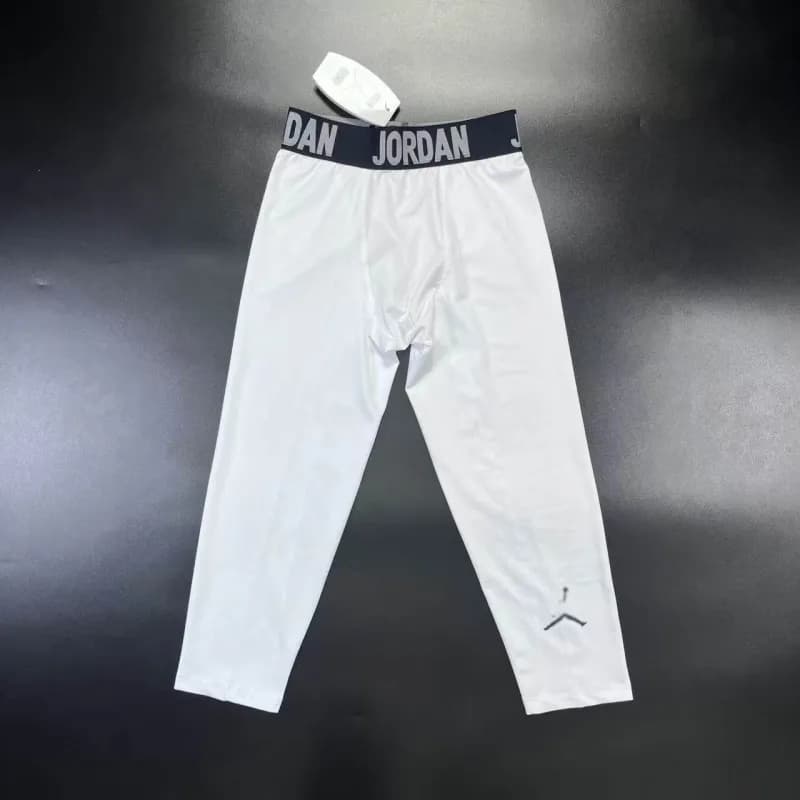 Jordan Compression Tights White