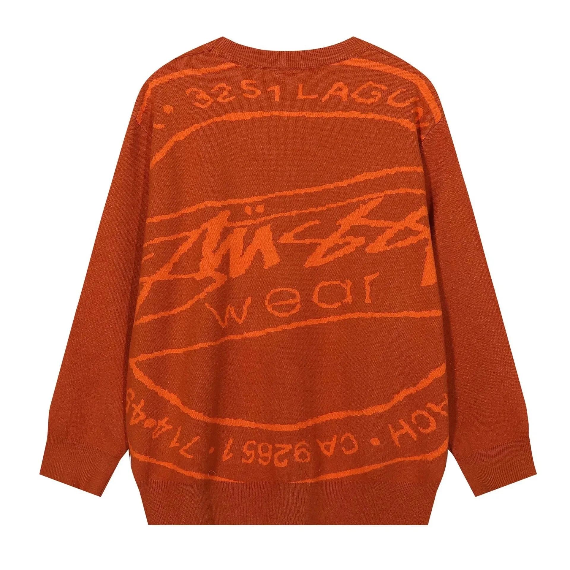 Sp5der Knit Sweater Spiral Logo — 0527008QN