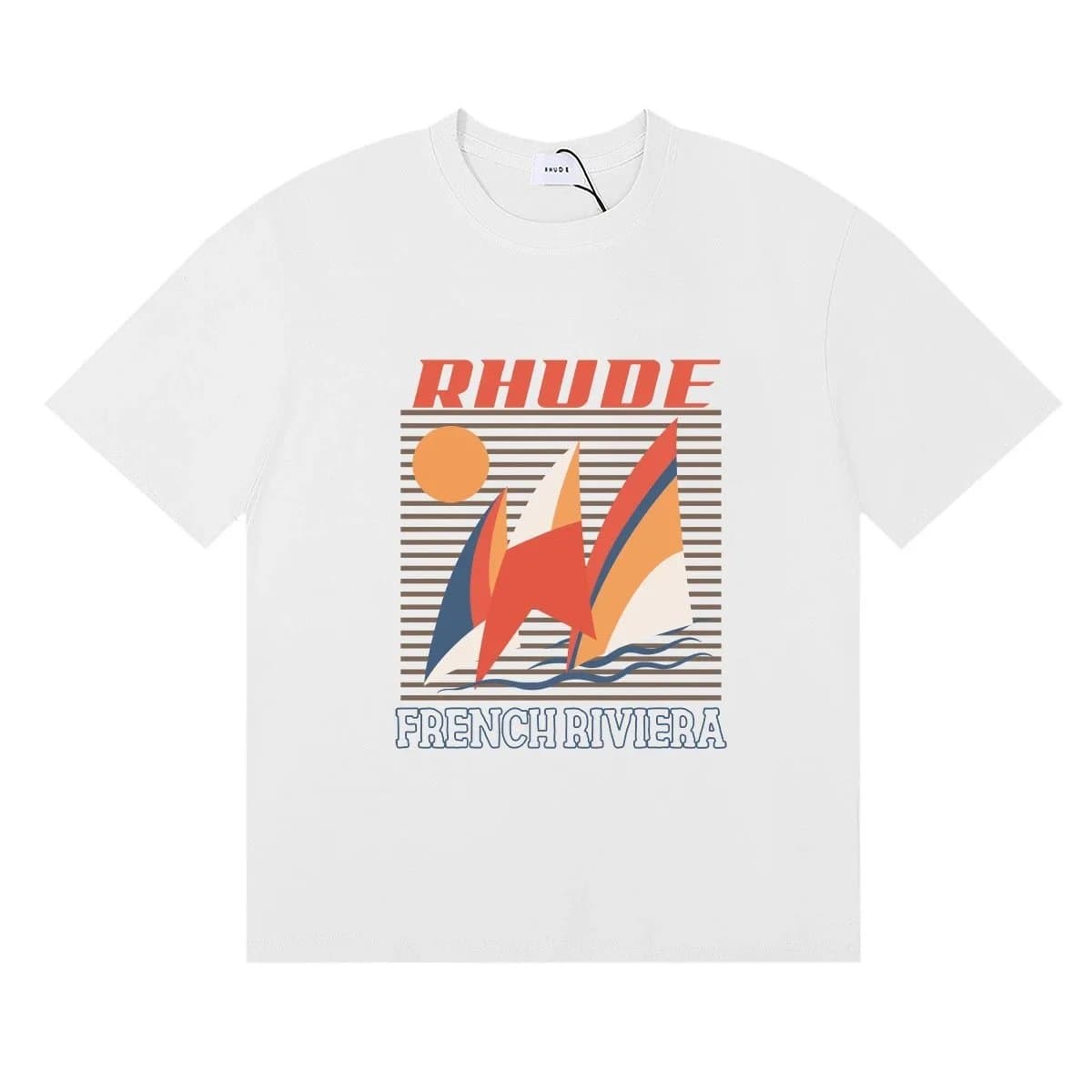 Rhude Graphic T-Shirt French Riviera