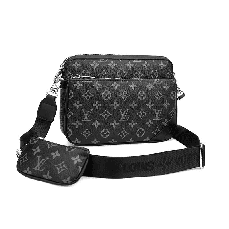 Louis Vuitton Multi Pochette Accessories Monogram Eclipse