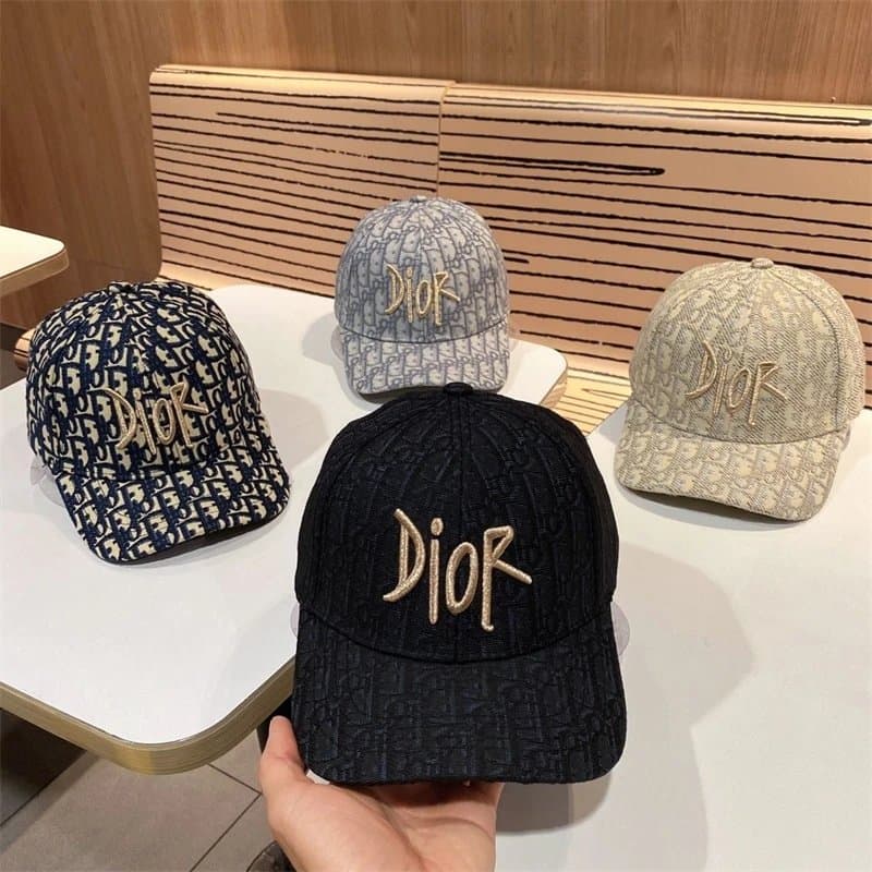 Dior Baseball Cap Oblique Logo Jacquard