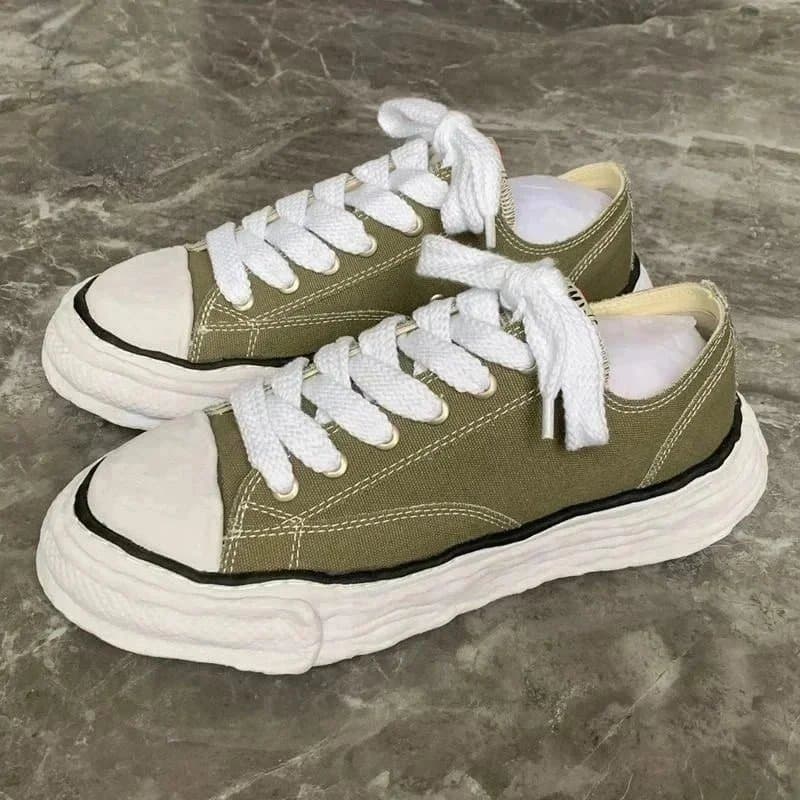 Sacai LDWaffle Olive Canvas