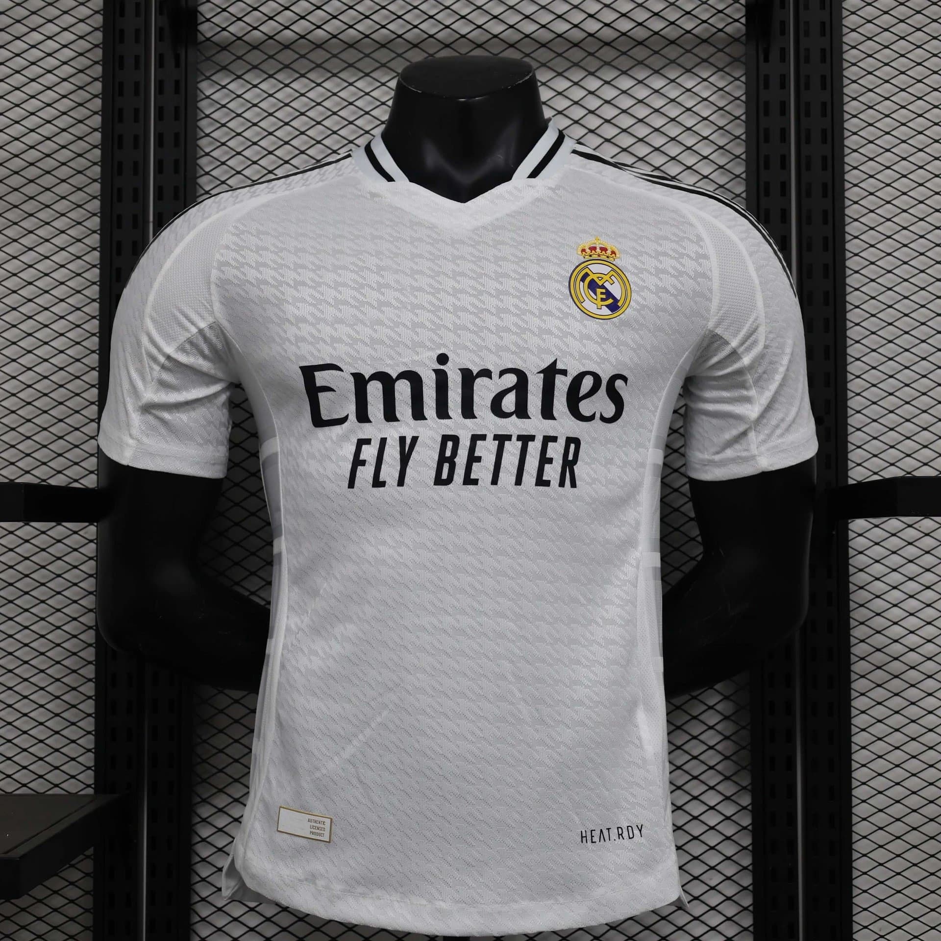 Nike Home Jersey Ornate Pattern — Real Madrid Home