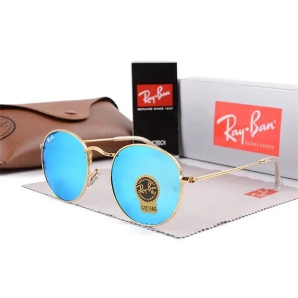 Ray-Ban Clubmaster Blue Mirror