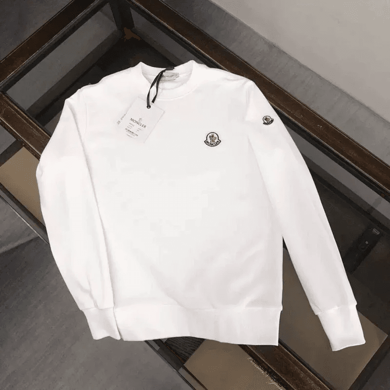 Moncler Crewneck Sweatshirt Logo Embroidery