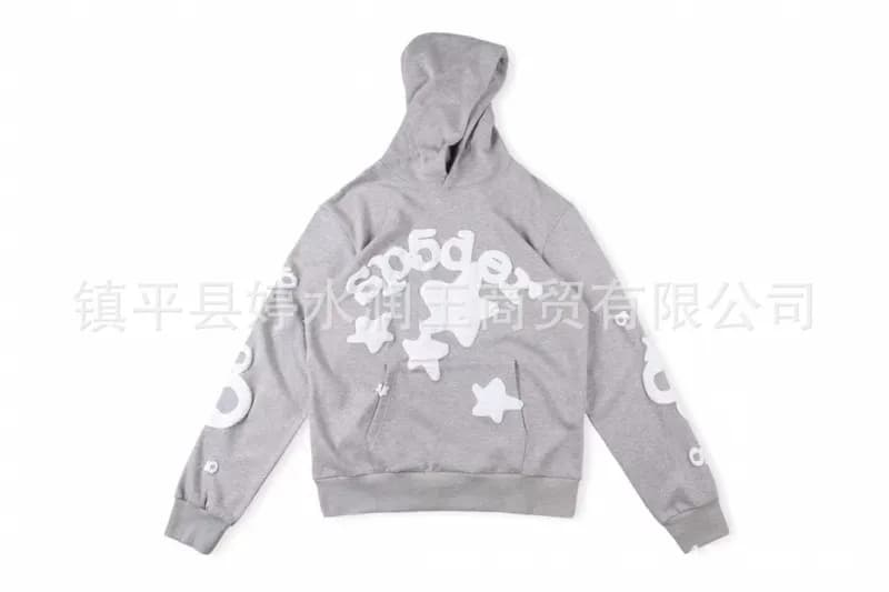 Sp5der Hoodie Star Appliqué