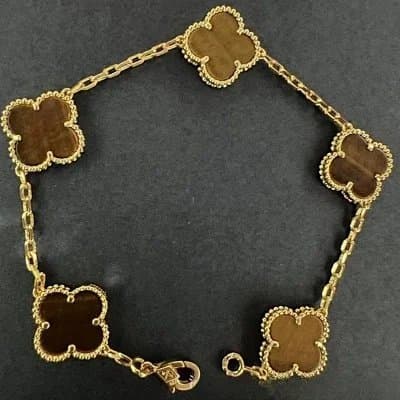 Van Cleef & Arpels Alhambra Bracelet Five Motifs