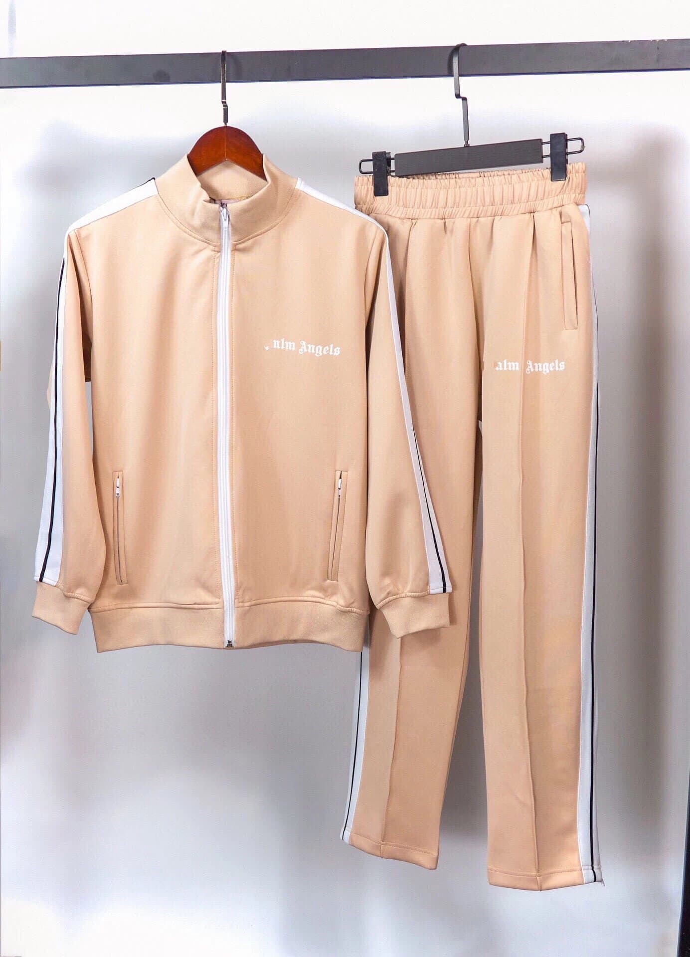 Palm Angels Track Pants Side Stripe — 杏色套装
