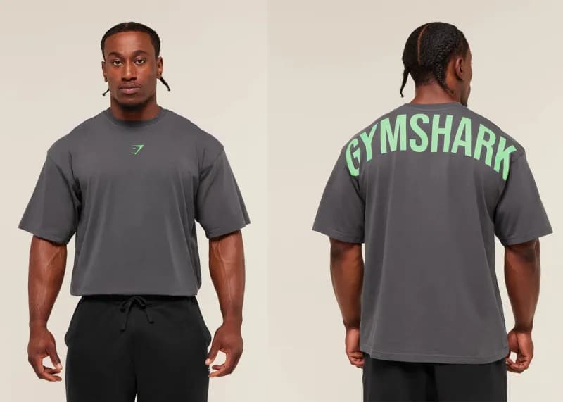 Logo T-Shirt Reflective Back Print