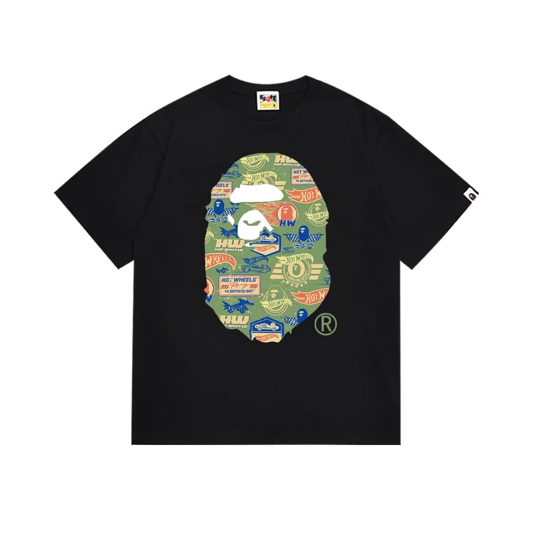 BAPE Ape Head Tee Hot Wheels Camo