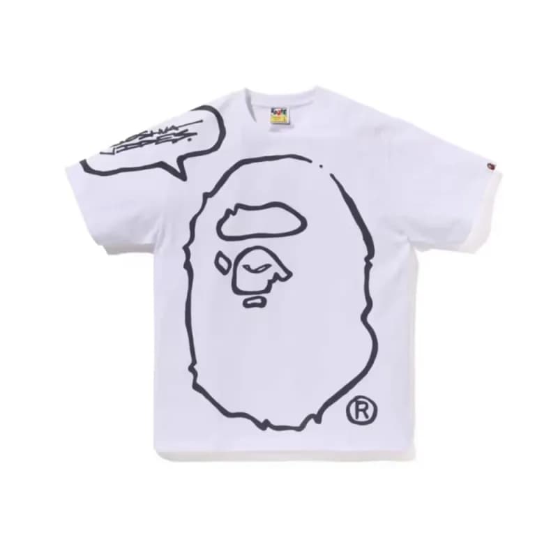 BAPE Ape Head T-Shirt Outline Ape Head