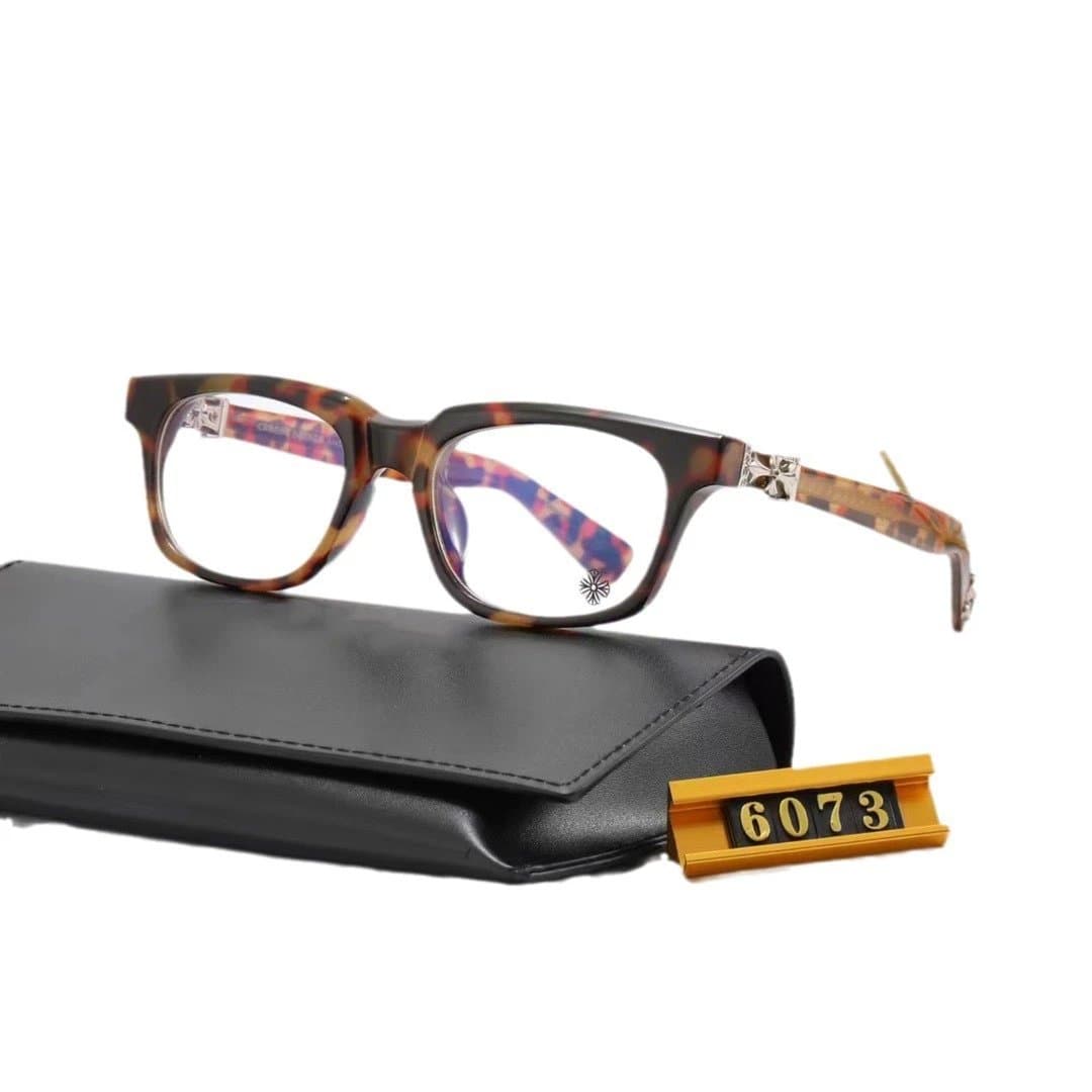 Chrome Hearts Optical Frame Tortoiseshell with Cross Accents