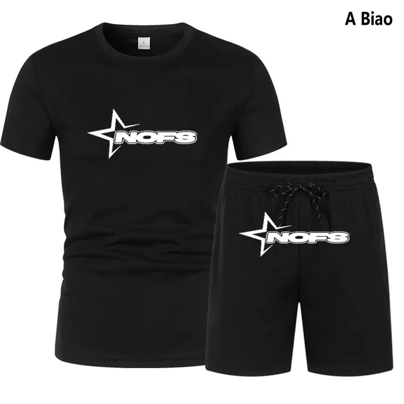 Corteiz Shorts Set Yellow Logo — 8