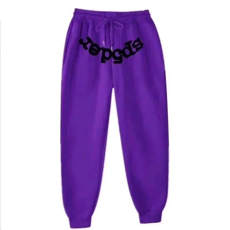 Sp5der Jogger Spider Logo — 37紫色*Top quality