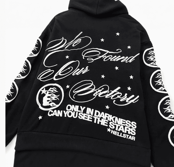 Gallery Dept. Hooded Sweatshirt Om Symbol Print — 42