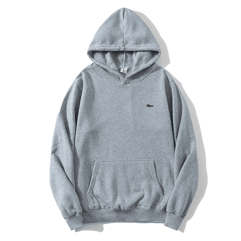 Lacoste Zip-Up Hoodie Solid Color — 25