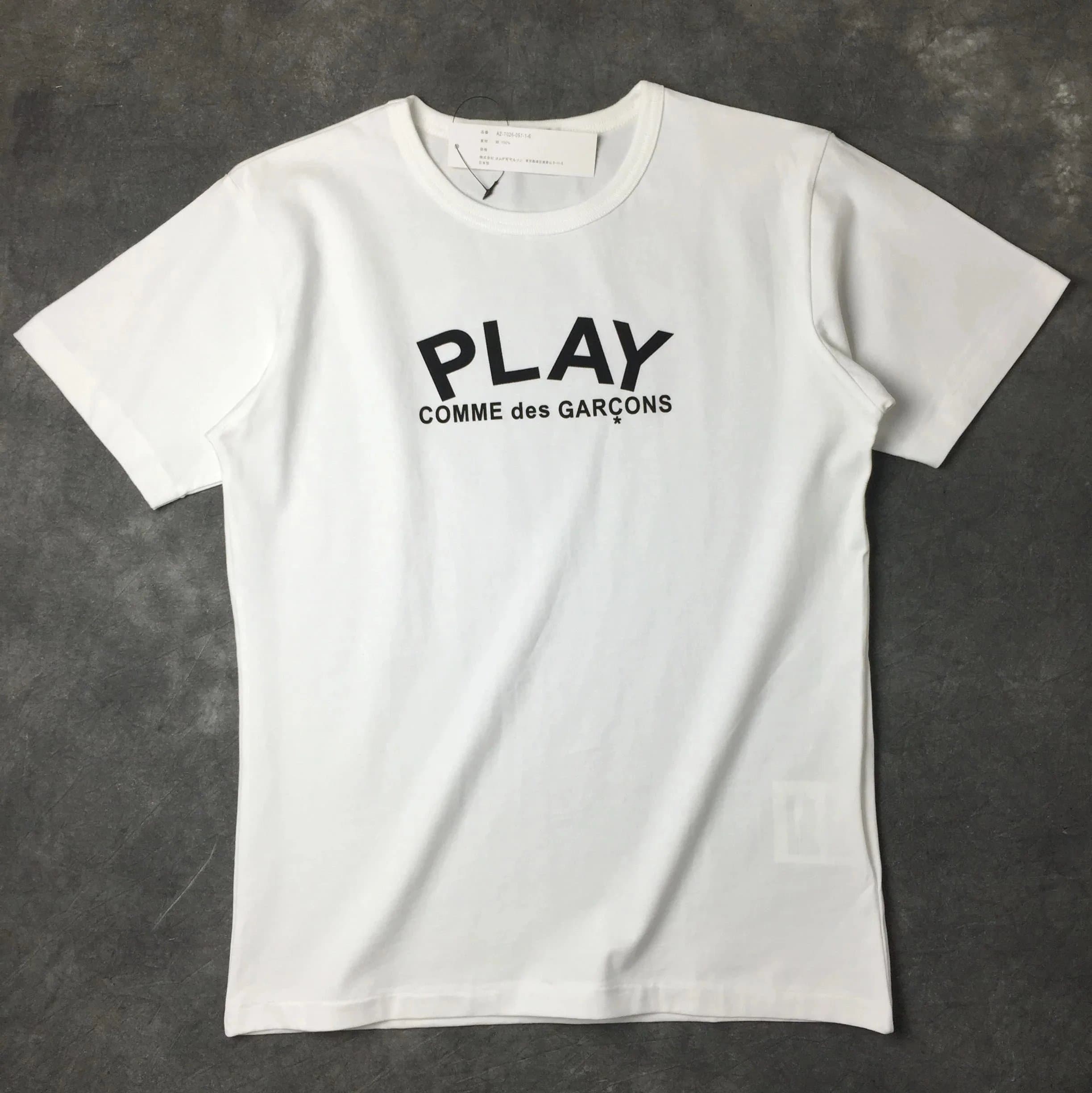 Comme des Garçons Logo Tee PLAY