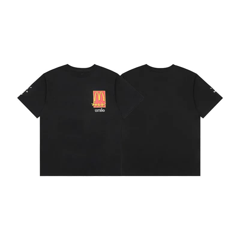 Travis Scott T-Shirt McDonald's Smile