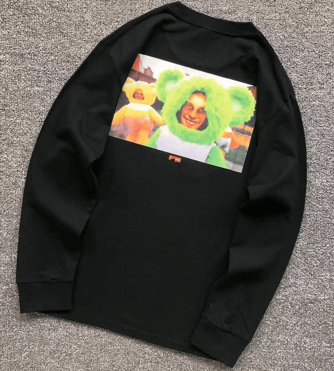 Supreme Half-Zip Sweatshirt Box Logo — E588#黑色