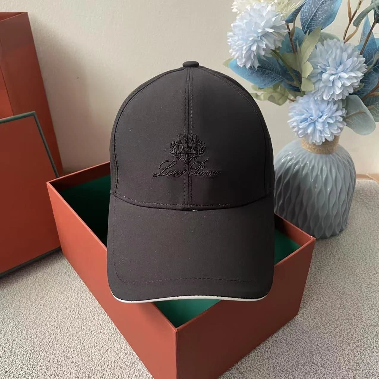 Loro Piana Baseball Cap Embroidered Logo
