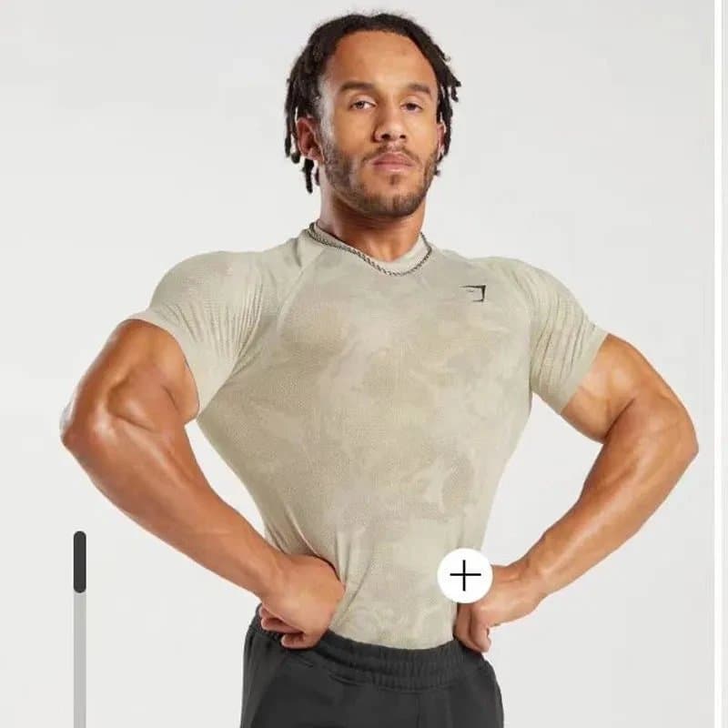 Lululemon Compression Tank Mesh Panel — Geo Seamless T-Shirt 3