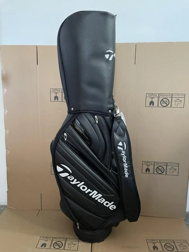 Golf Staff Bag Carbon Fiber Print