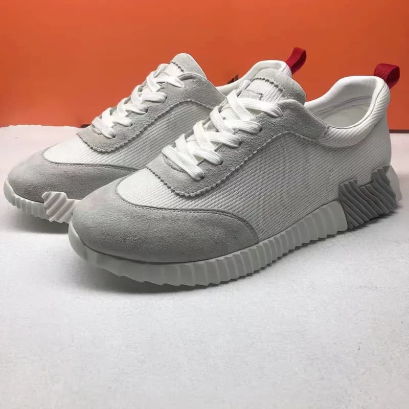 Hermès Run Away All White — 4布面