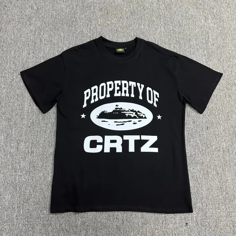 Corteiz T-Shirt Cortez Logo — 3113 ( 黑色 )