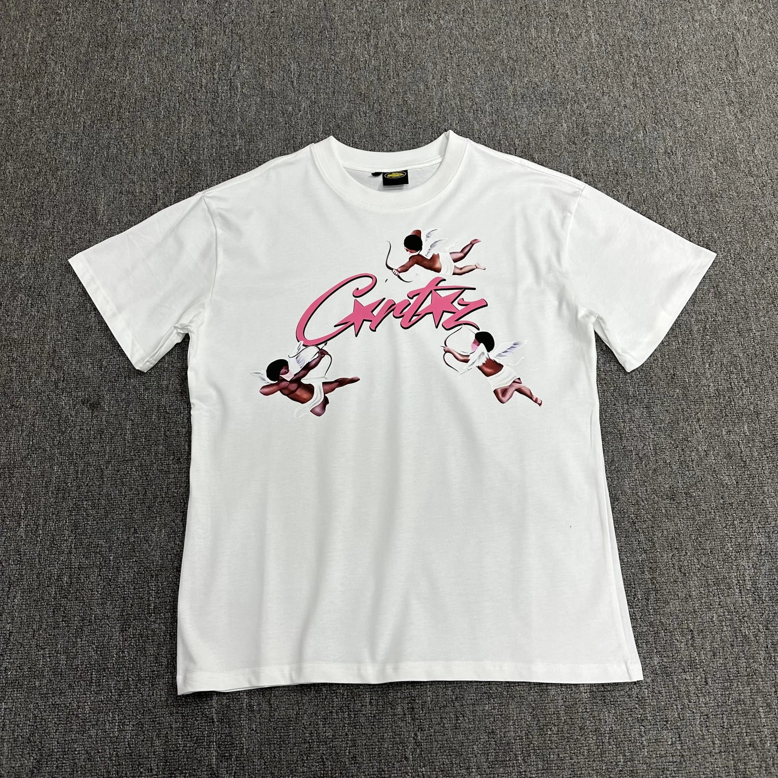 Corteiz Logo Tee Red Script — 20