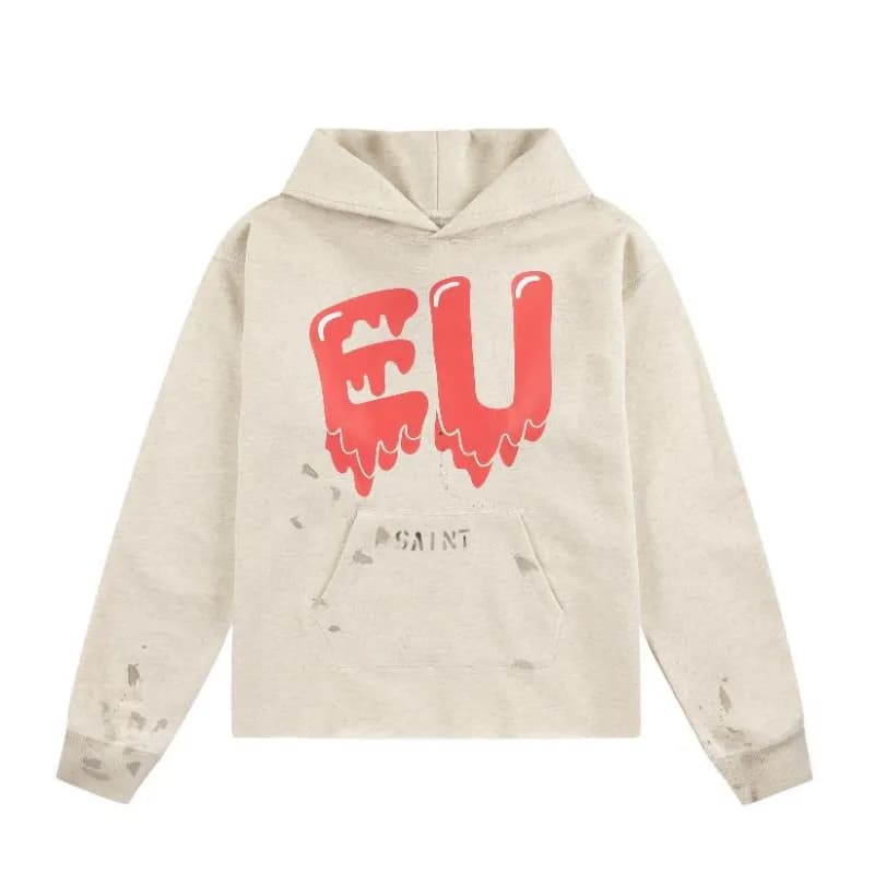 Fear of God Essentials Hooded Sweatshirt Dripping EU Logo