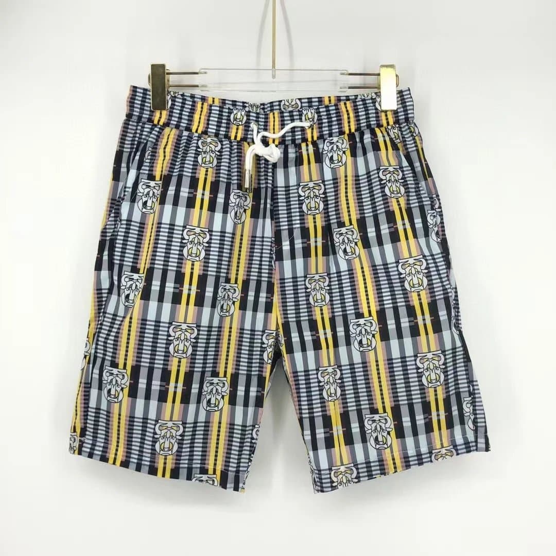 Burberry Ghost Logo Shorts Ghost Print — 25