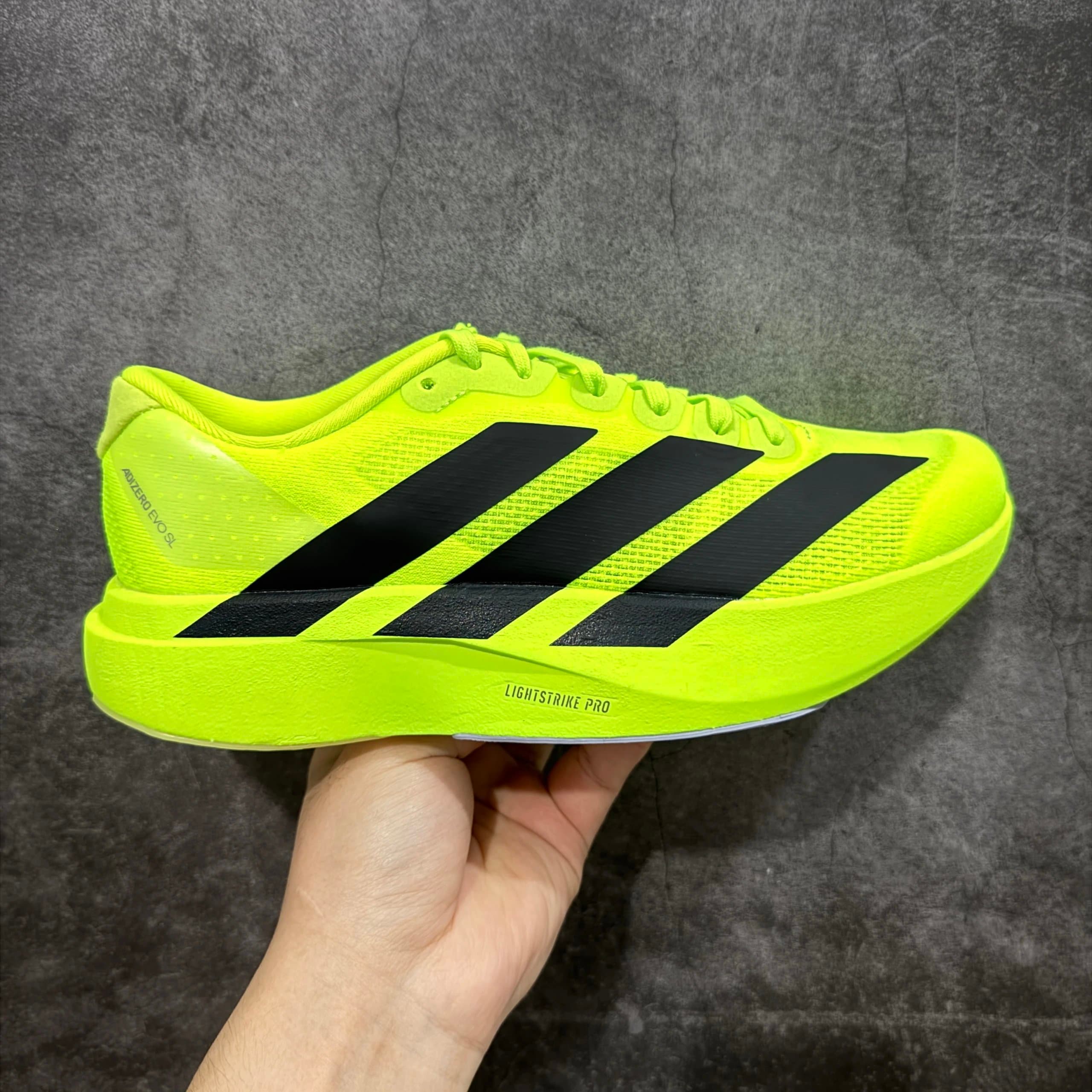 Adidas Lightstrike Pro Cloud White Metallic Silver — JP3416 荧光绿
