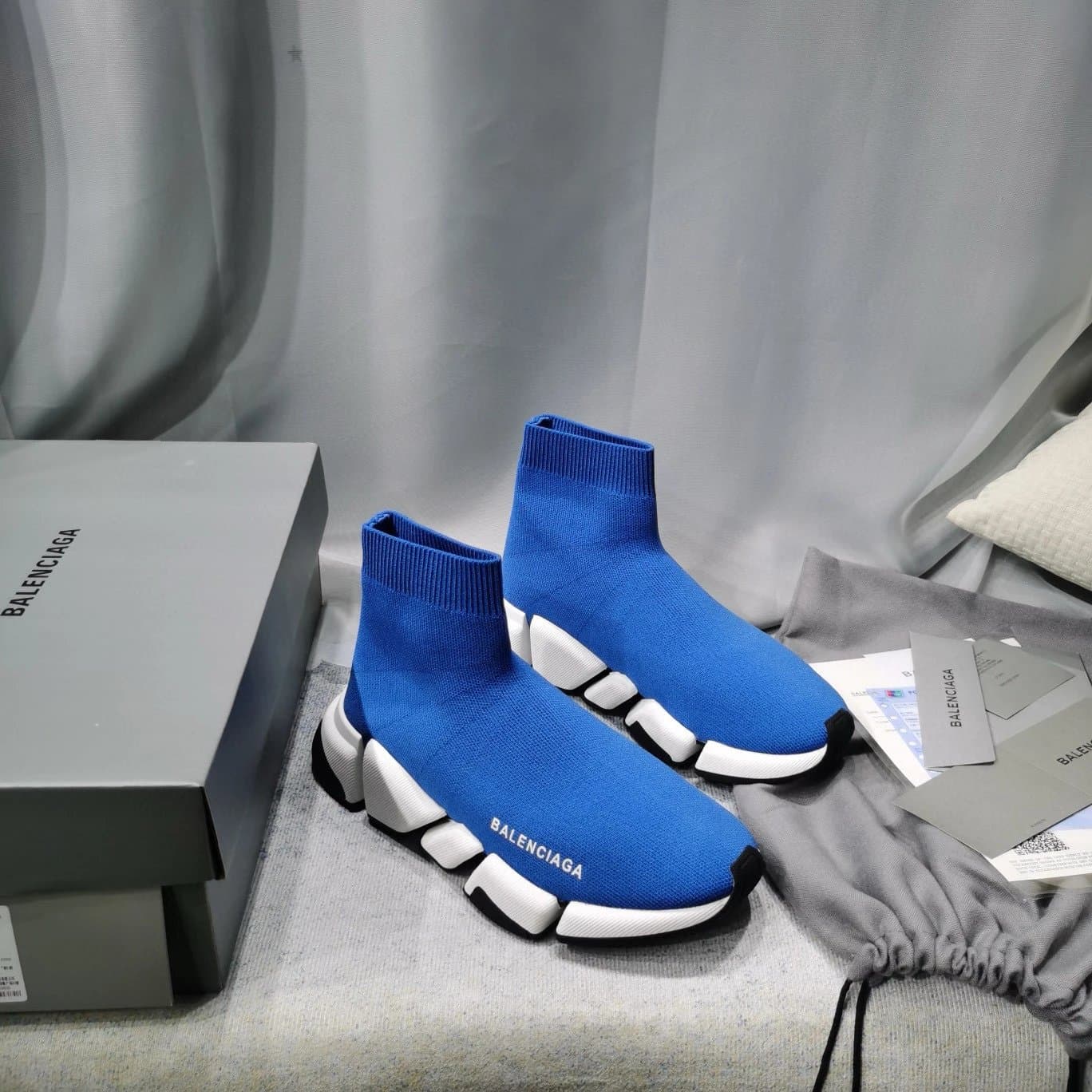 Balenciaga Speed Trainer Black Red — 9