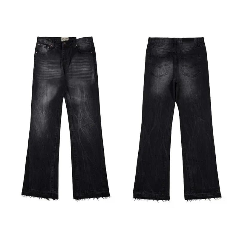Levi's Distressed Paint-Splatter Jeans Ripped with White Paint Splatter — 12
