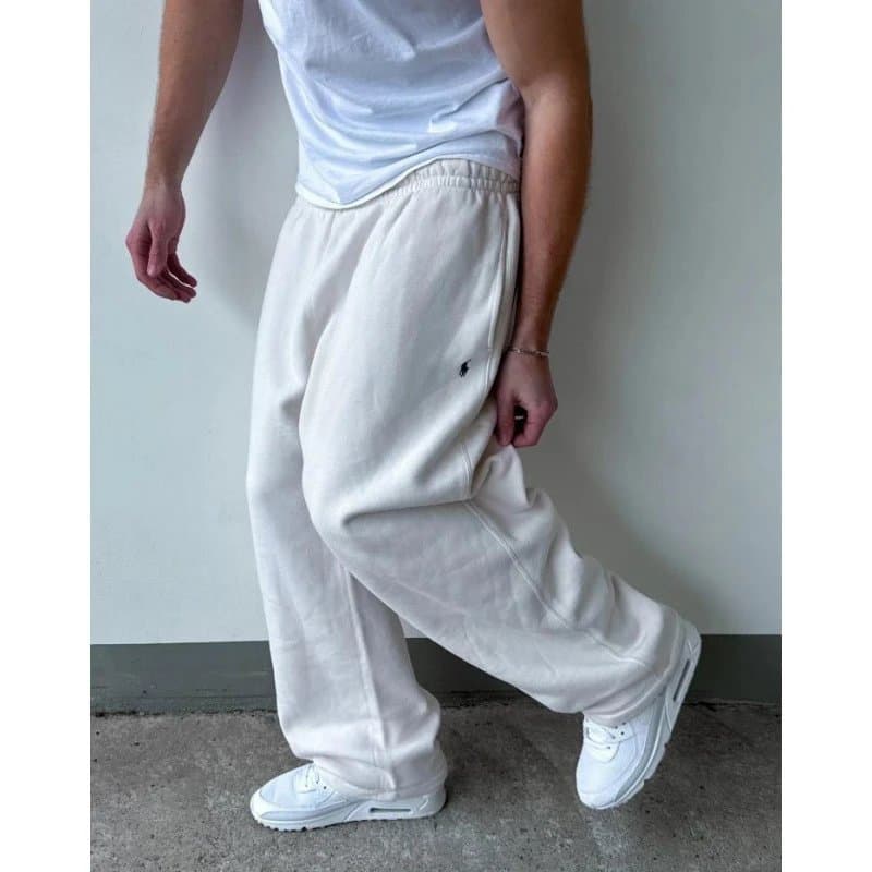 Lacoste Sweatpants Light Blue — 白色