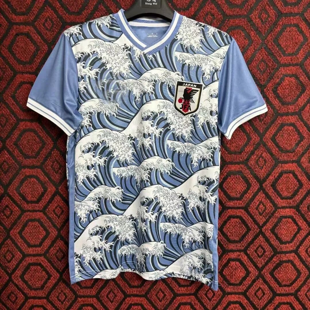 Nike Japan National Team Jersey Great Wave Print