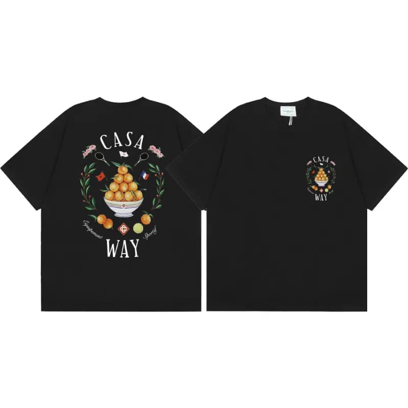Casablanca Casa Blanca Graphic Tee Arch Print — 52黑色
