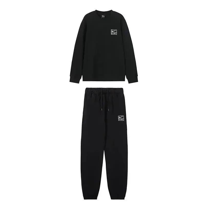 Stüssy Crewneck & Joggers Set Stussy x Nike