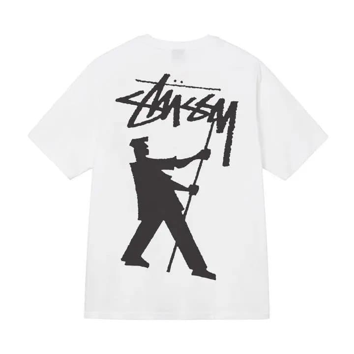 Stüssy Graphic Tee Flag Bearer Print
