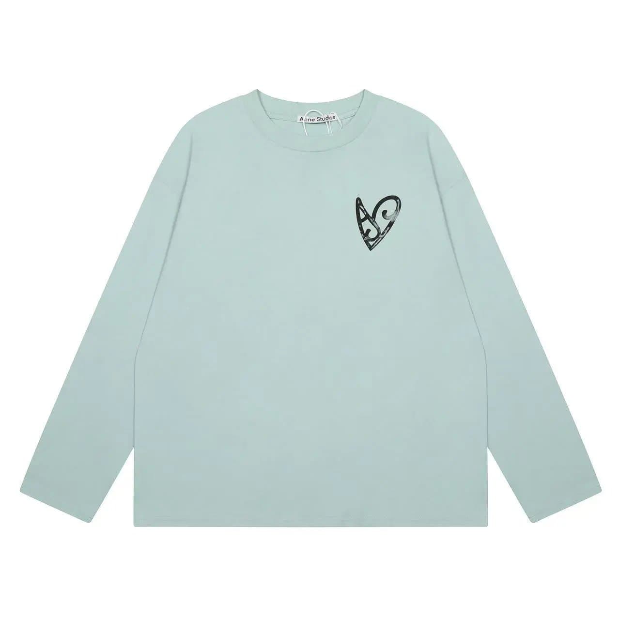 Acne Studios Long Sleeve Tee Logo Print — 13